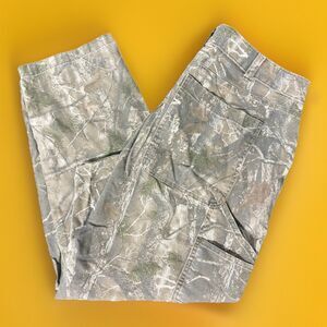 Abercrombie & Fitch Baggy Camo Carpenter Pants Workwear Hunting Grunge 34x27 Men